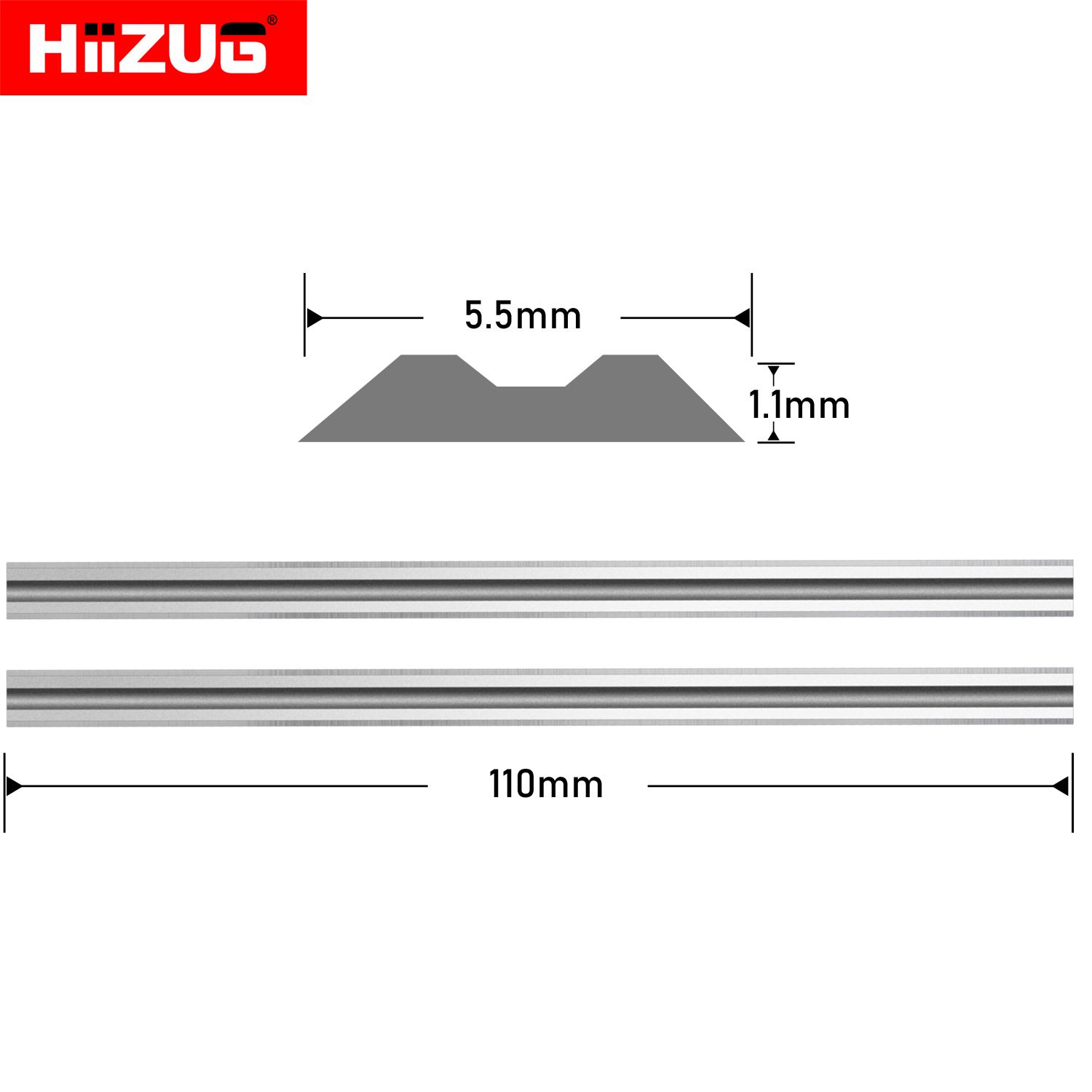 110mm x 5.5mm x 1.1mm Noże ost – Planer Handheld Electric recenzja i cena
