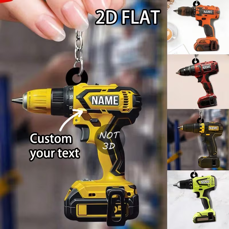 Breloczek z wiertarką elektryc – Power Tools With Names recenzja i cena