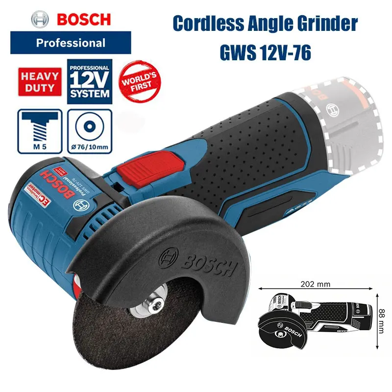 Bosch GWS 12V-76 Professional  – Power Tools Professional recenzja i cena