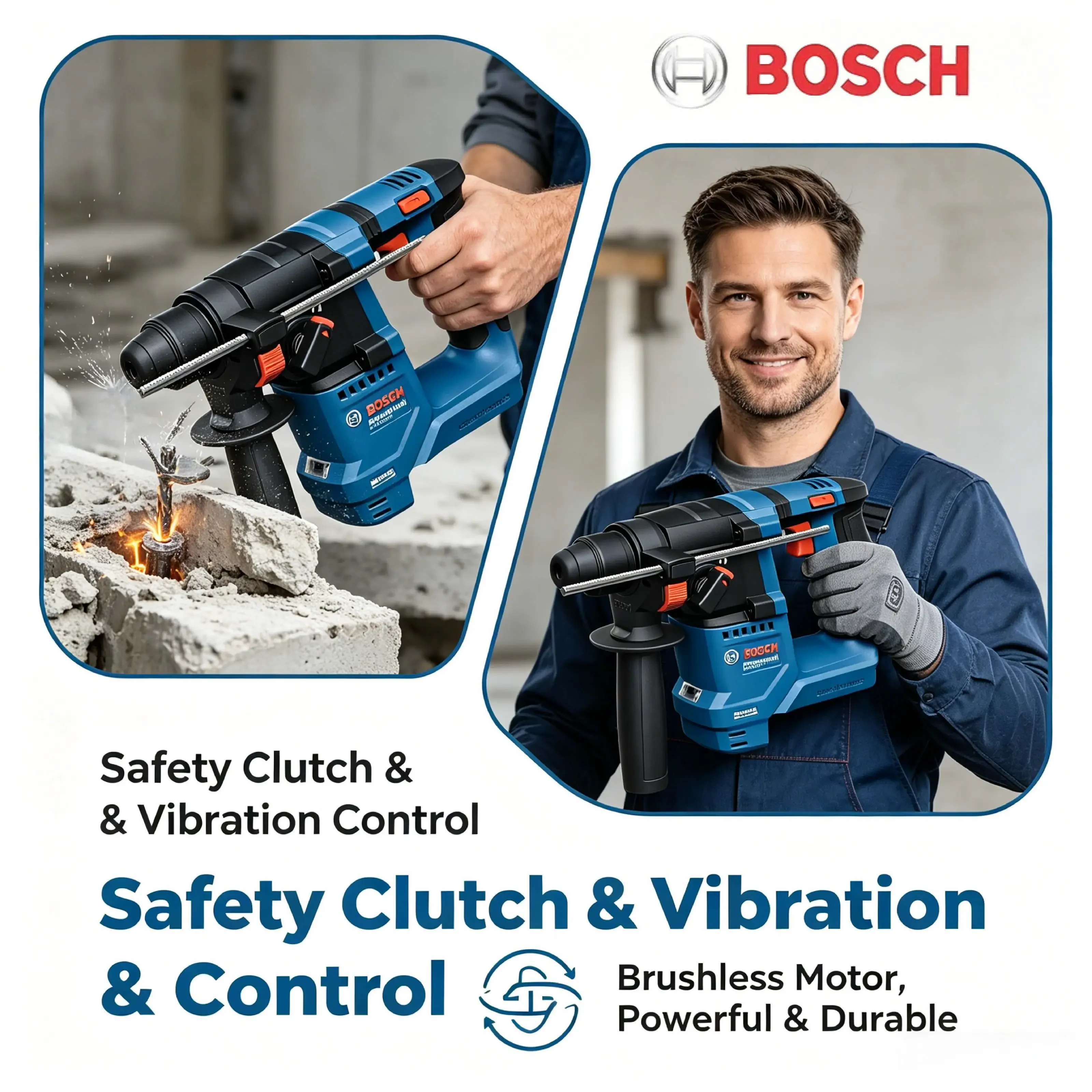 Bosch GBH 18V-18 – akumulatoro – Power Tools Professional recenzja i cena
