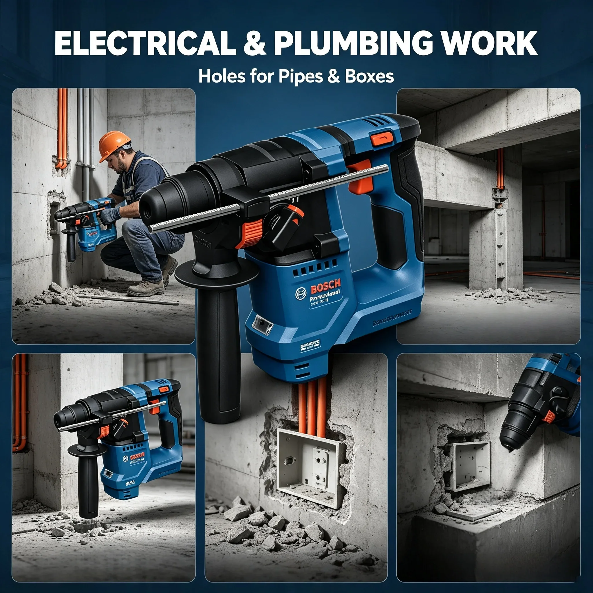 Bosch GBH 18V-18 – akumulatoro – Power Tools Professional recenzja i cena